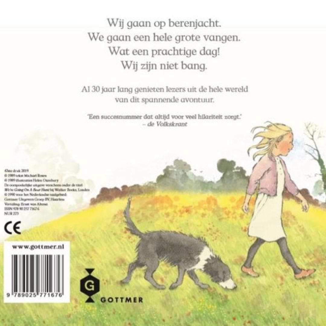 Wij gaan op berenjacht Michael Rosen kartonboek Gottmer