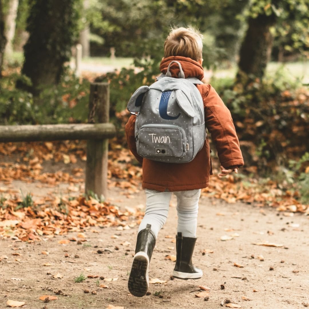 Trixie rugtas voor kinderen met olifant