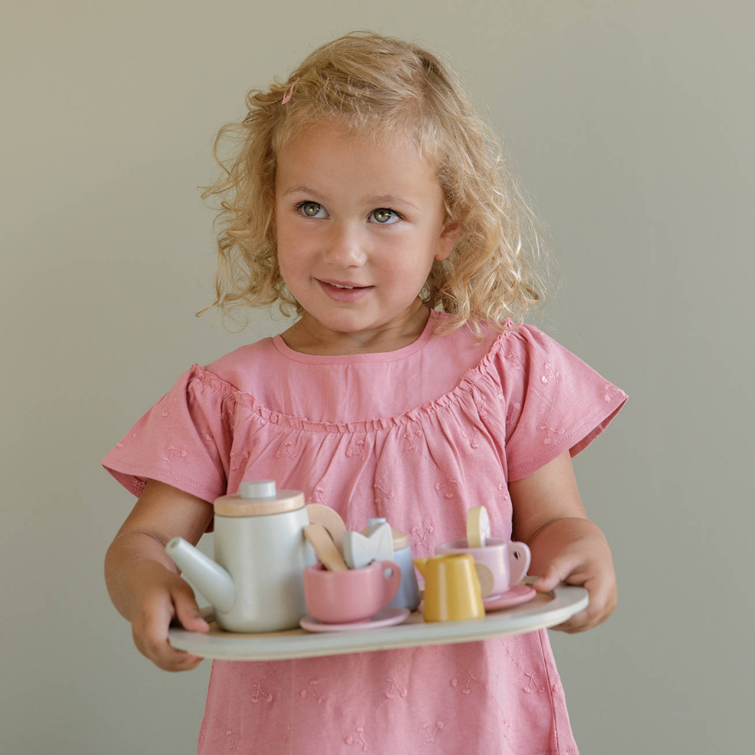 Little Dutch houten theeservies