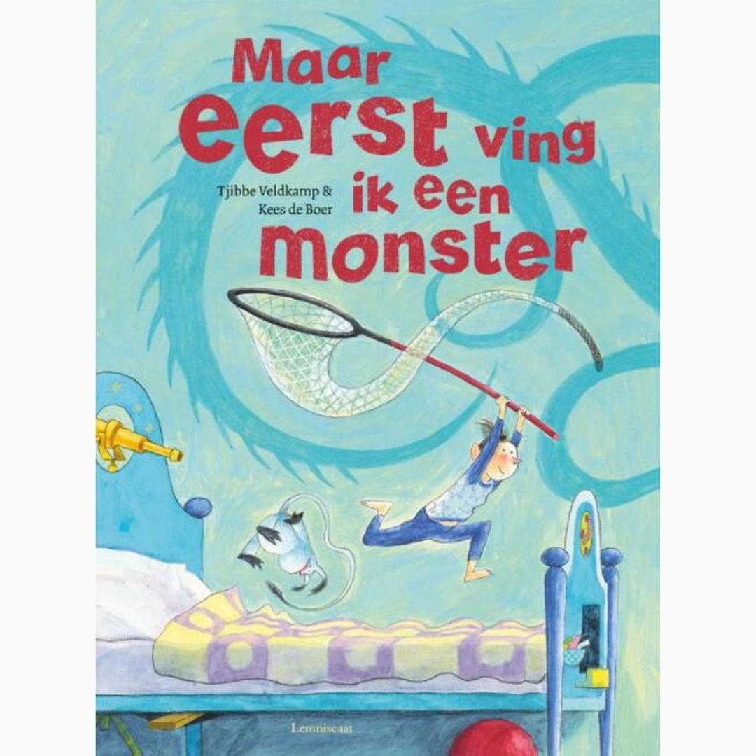 Maar eerst ving ik een monster Tjibbe Veldkamp uitgeverij Lemniscaat
