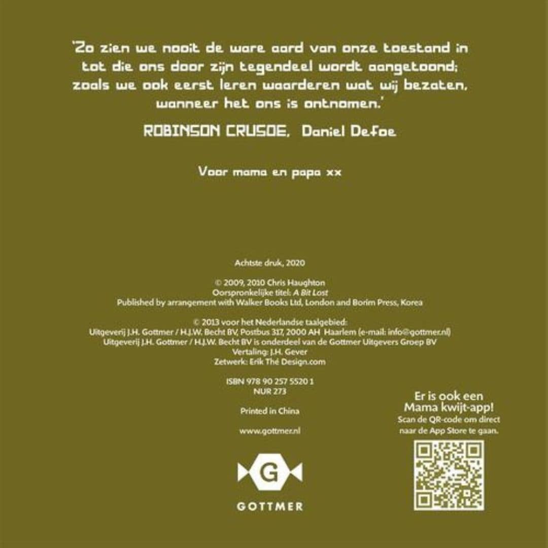 Mama kwijt Christ Haughton prentenboek van het jaar 2012