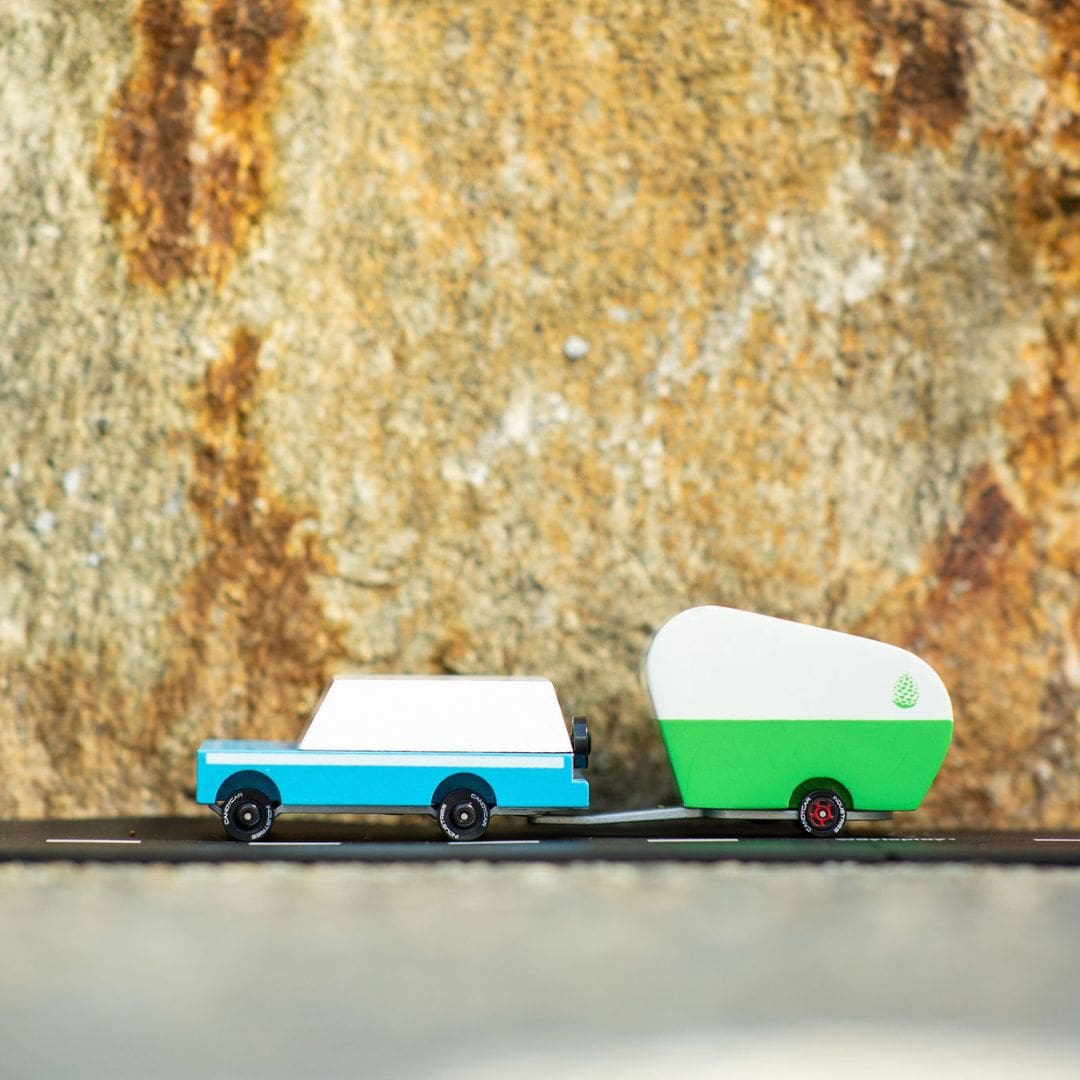 Candylab Toys Candycar houten speelgoed auto Mississippi mule