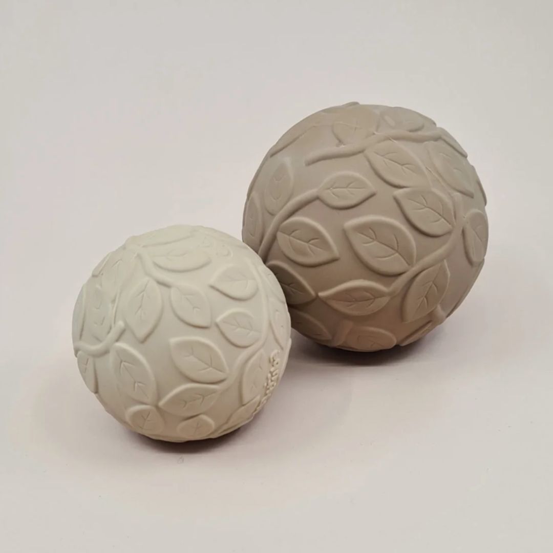 Natruba babyspeelgoed sensorische speelballen in de bruine kleur Earth