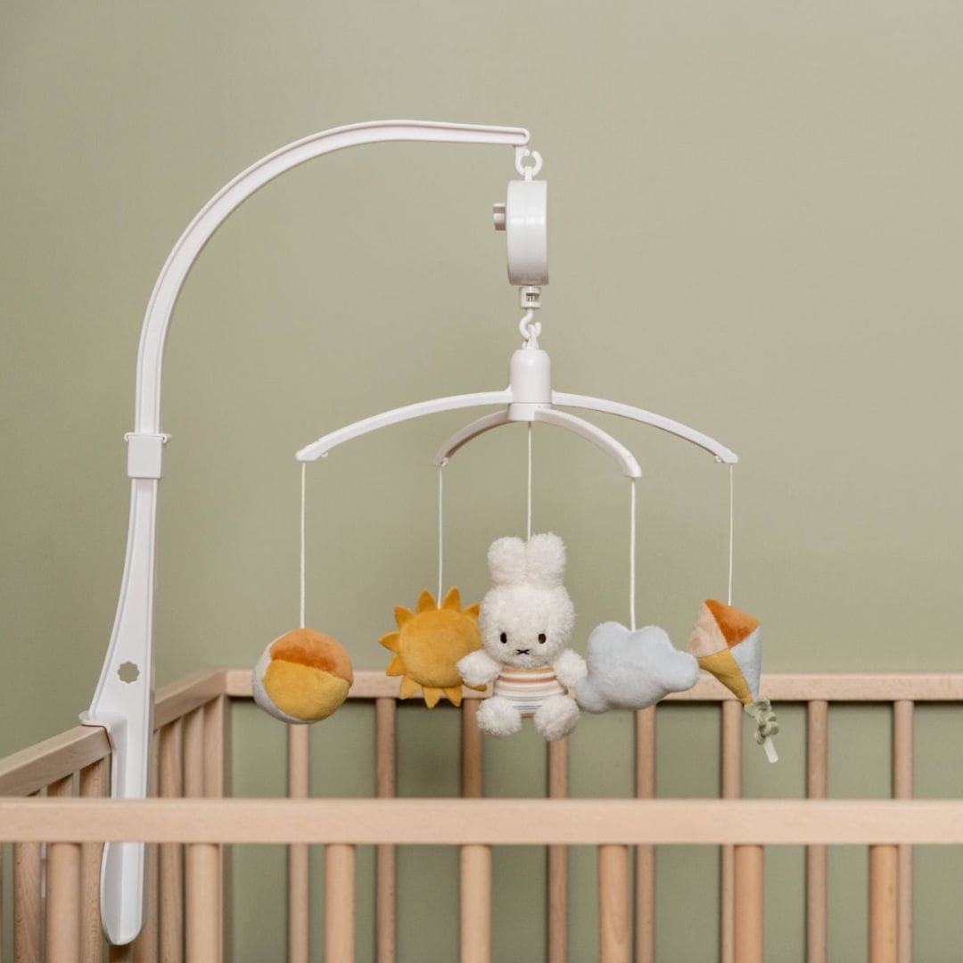 Nijntje muziekmobiel sunny stripes Little Dutch