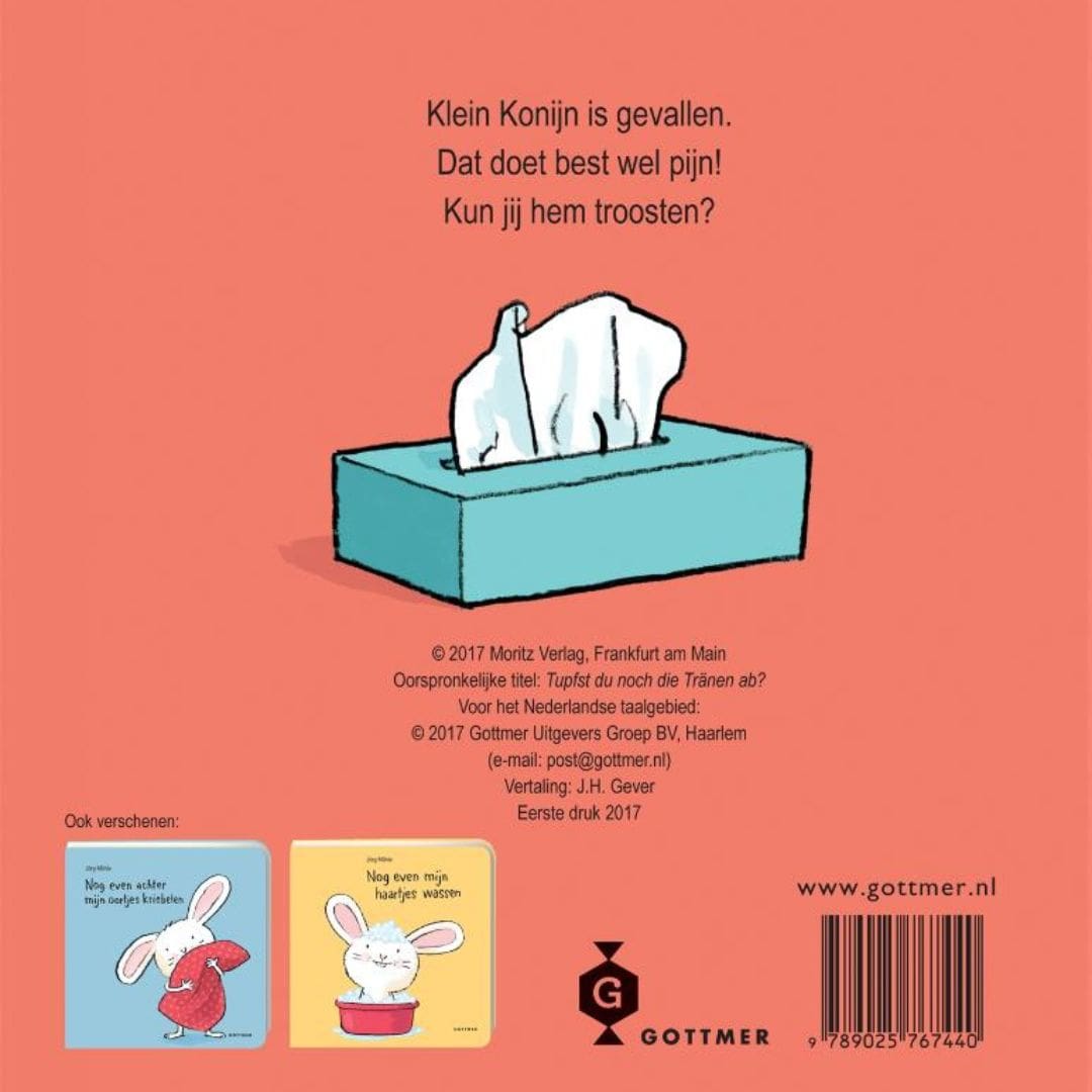 interactief kartonboekje van Jörg Mühle nog een kusje erop