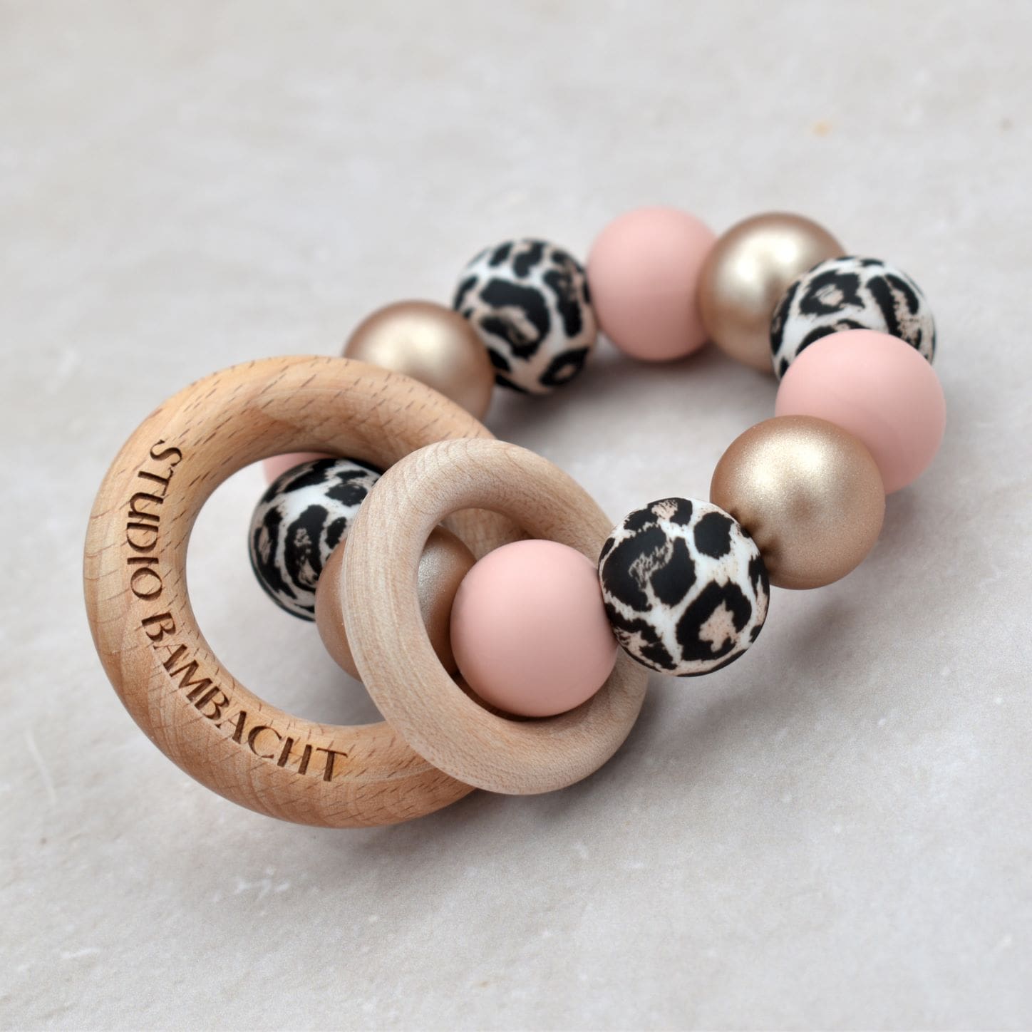 Bijtring Pink panther