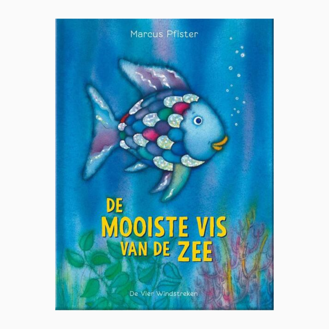 Prentenboek de Mooiste vis van de zee van auteur Marcus Pfister door uitgeverij De Vier Windstreken