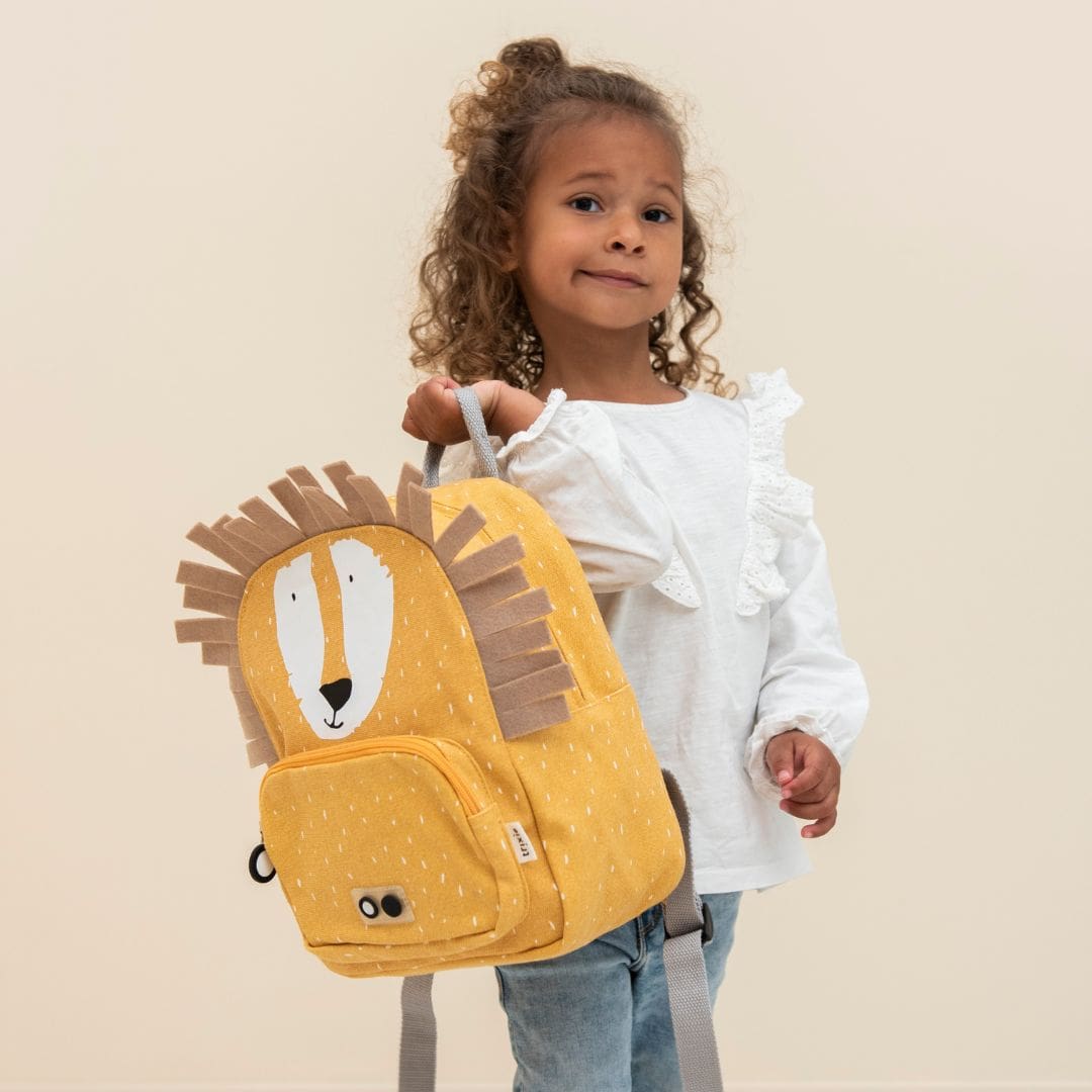 Rugtas voor kinderen met leeuw van Trixie Baby