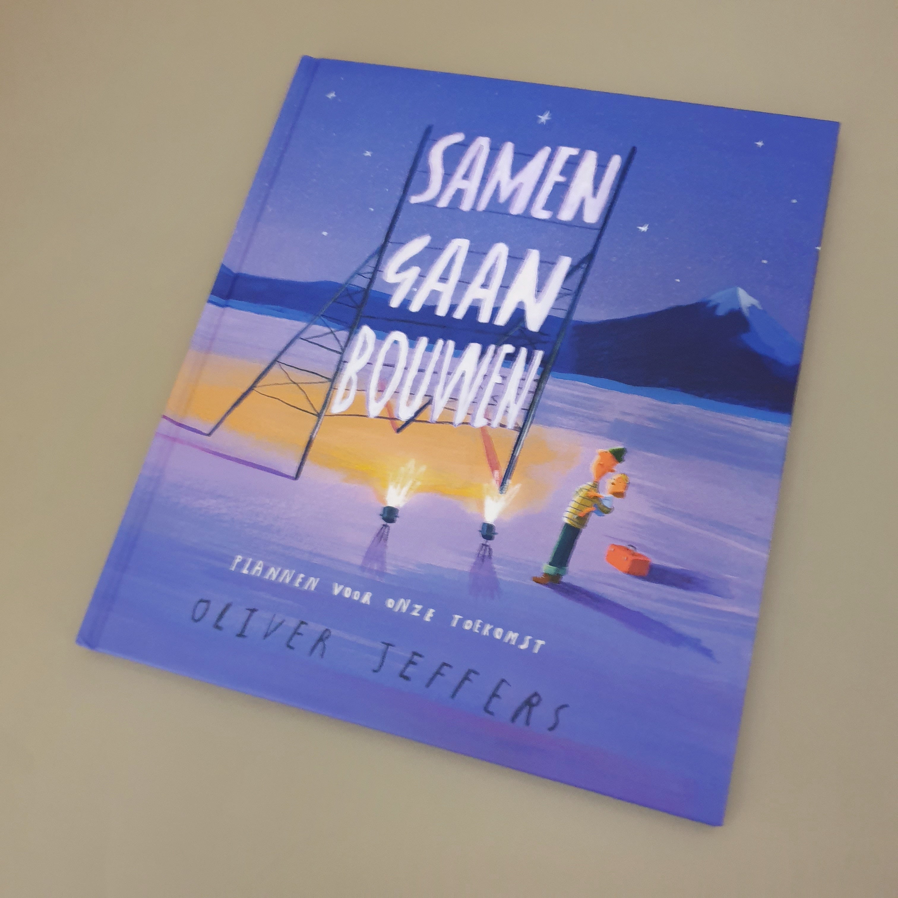 Prentenboek Samen gaan bouwen van Oliver Jeffers bij Studio Bambacht