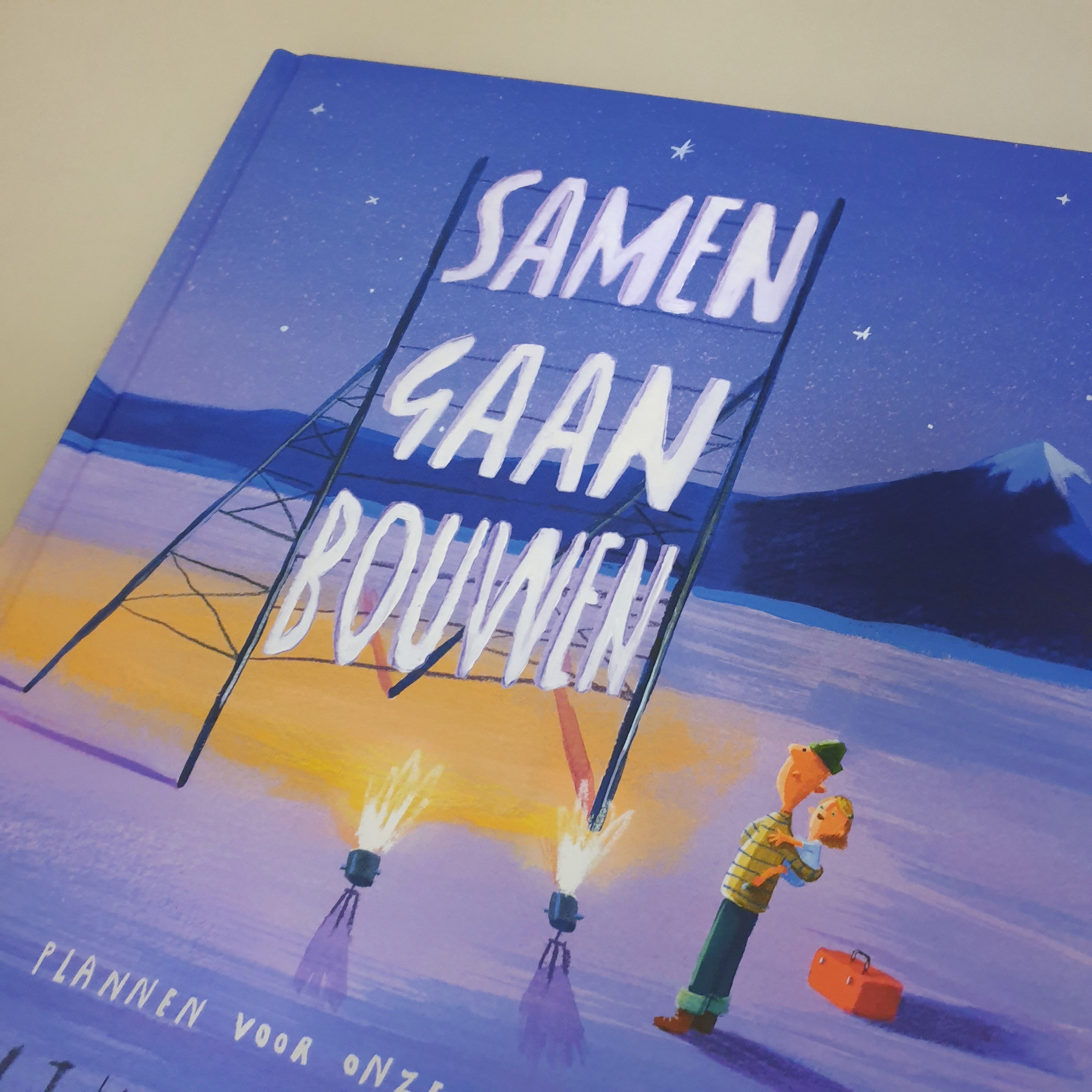 Prentenboek Samen gaan bouwen van Oliver Jeffers bij Studio Bambacht