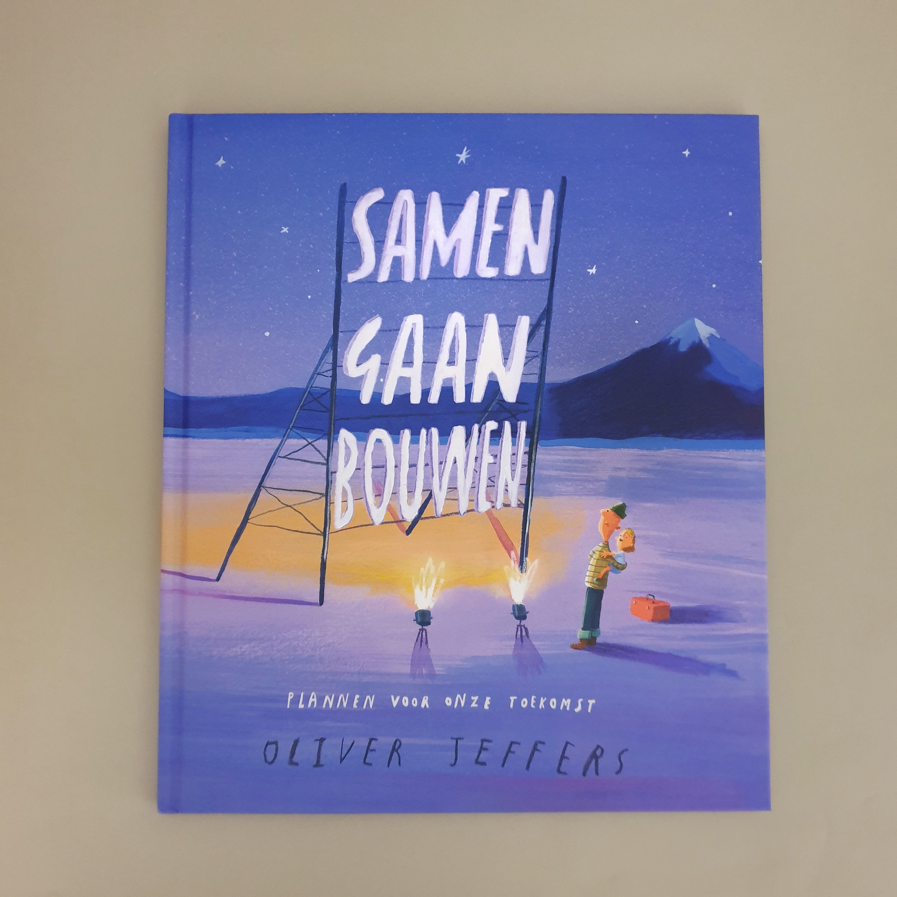 Prentenboek Samen gaan bouwen van Oliver Jeffers bij Studio Bambacht