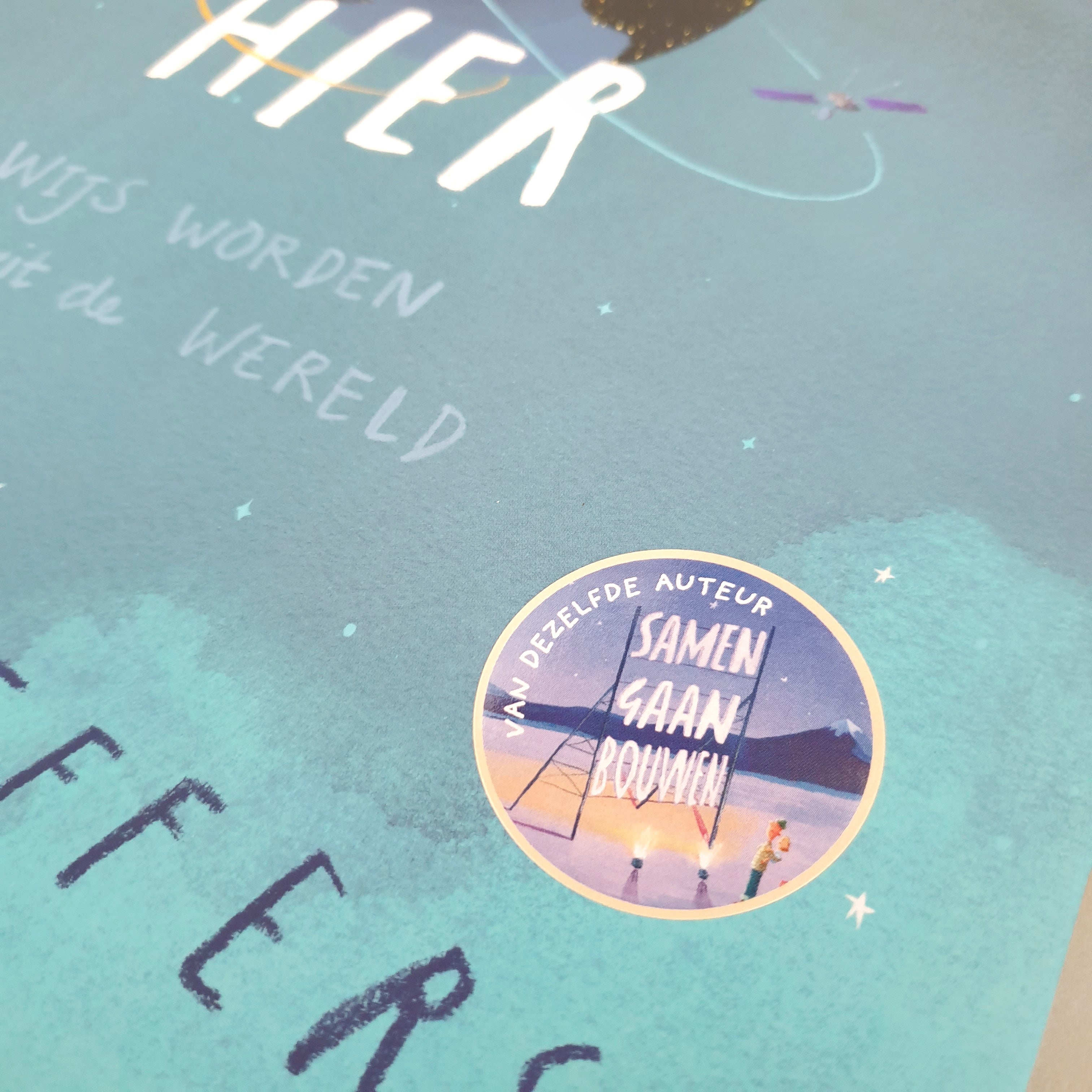 Prentenboek Samen hier van Oliver Jeffers bij Studio Bambacht