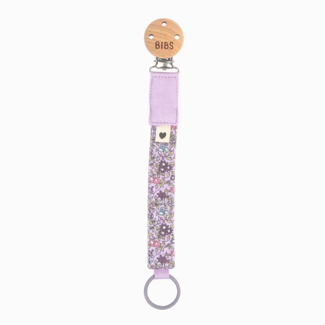 BIBS speenkoord stof liberty chamomile lawn violet sky lila