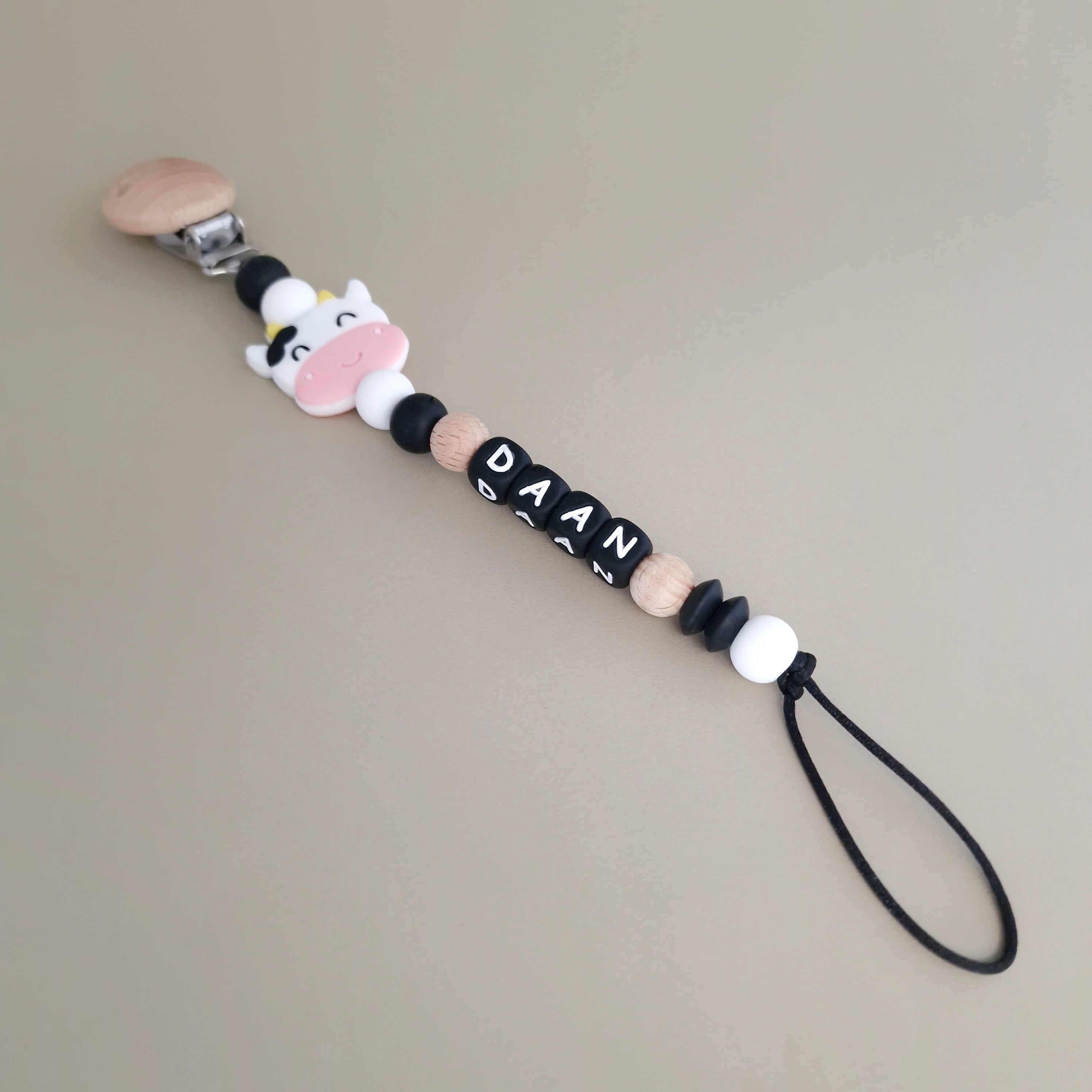 Speenkoord met naam - koe