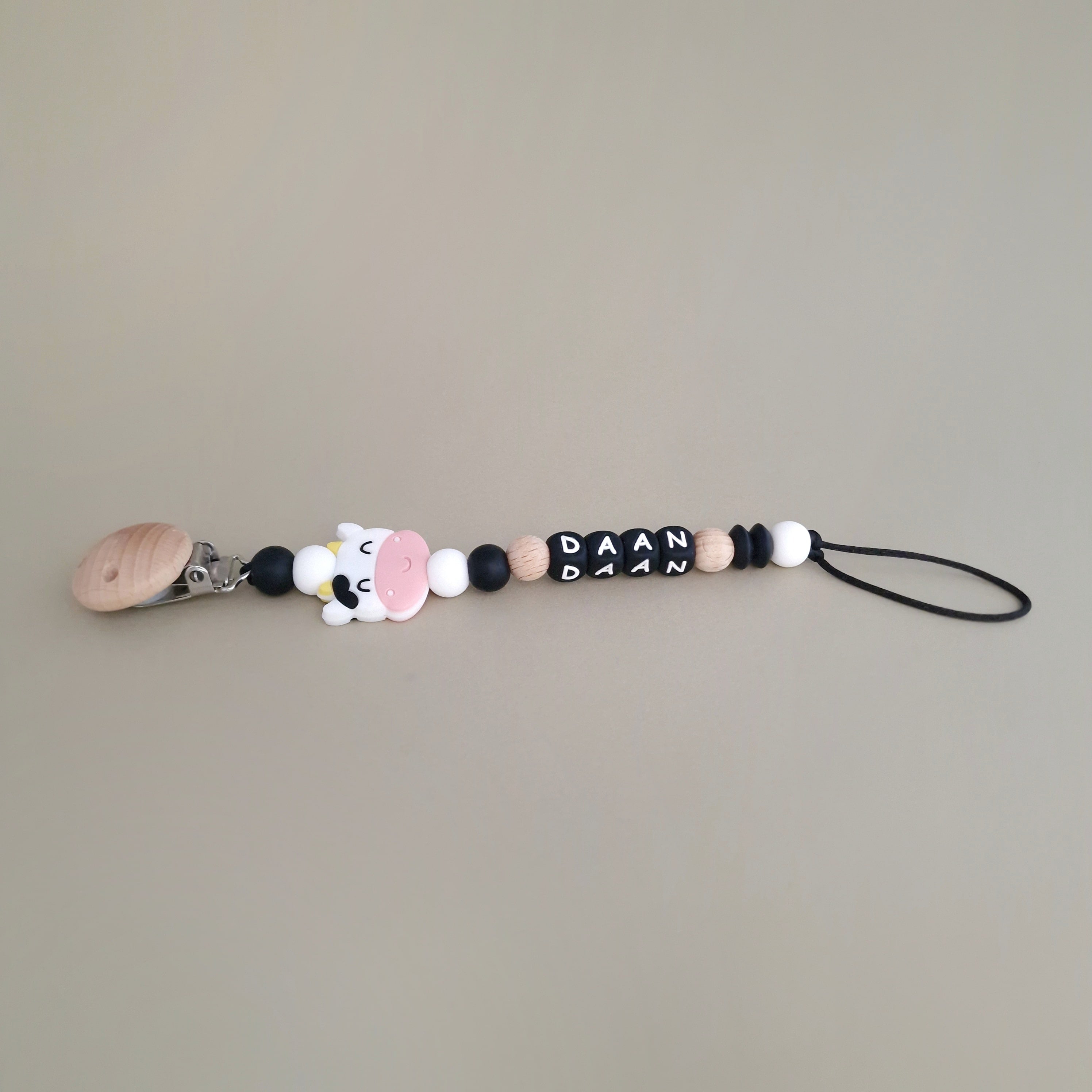 Speenkoord met naam - koe