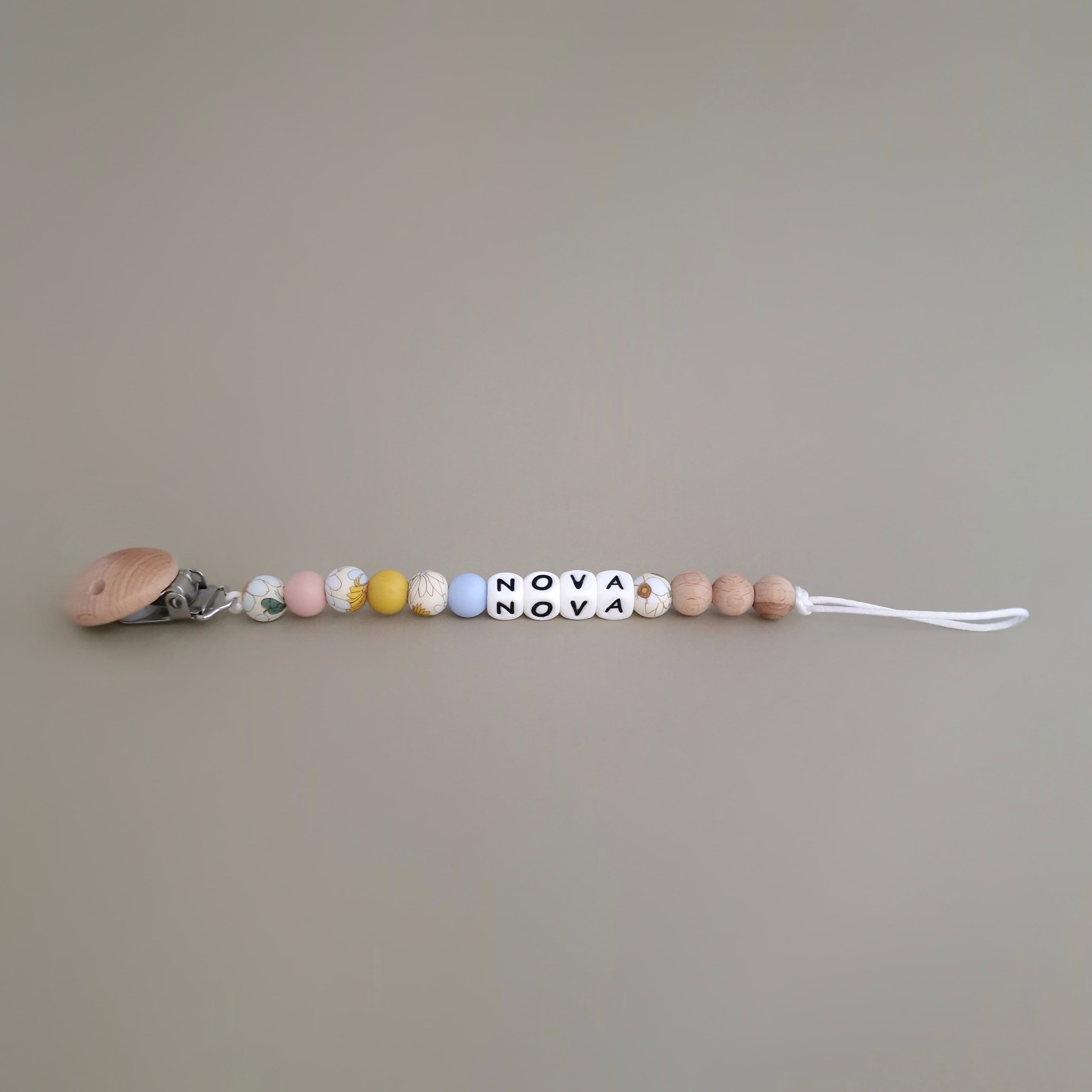 Speenkoord met naam - meadow