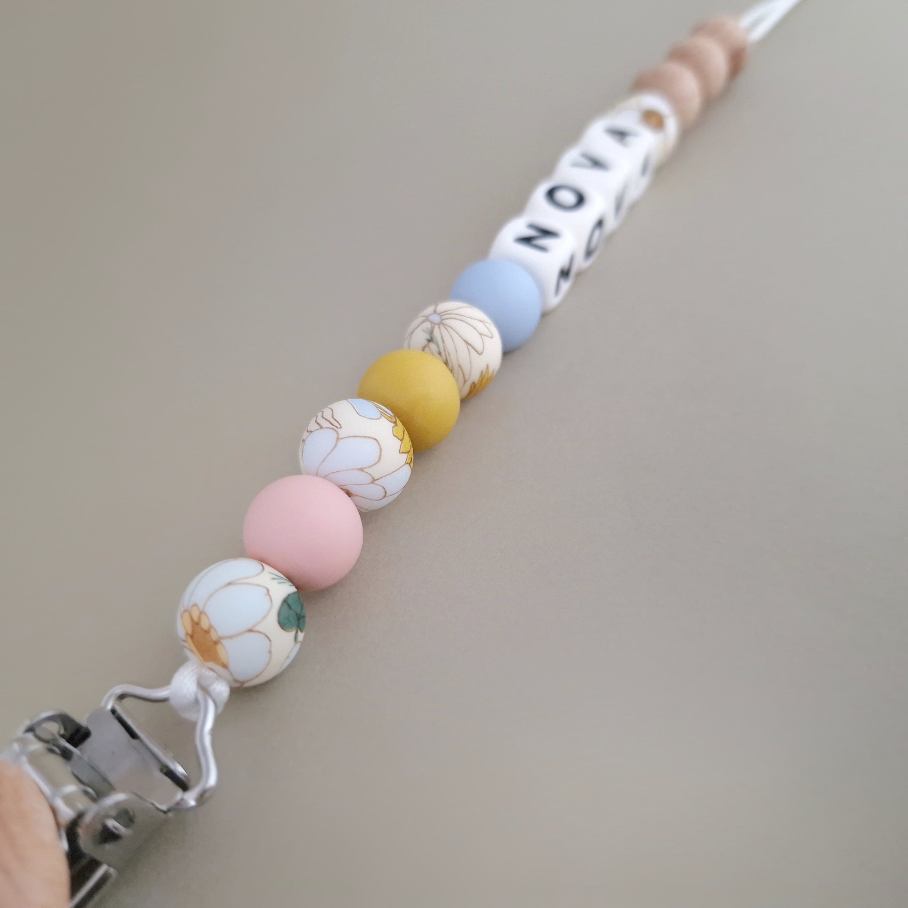 Speenkoord met naam - meadow