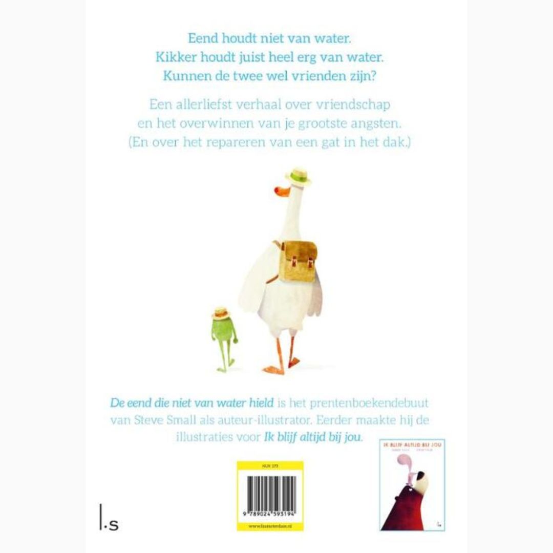 De eend die niet van water hield Steve Small prentenboek top 10 2023