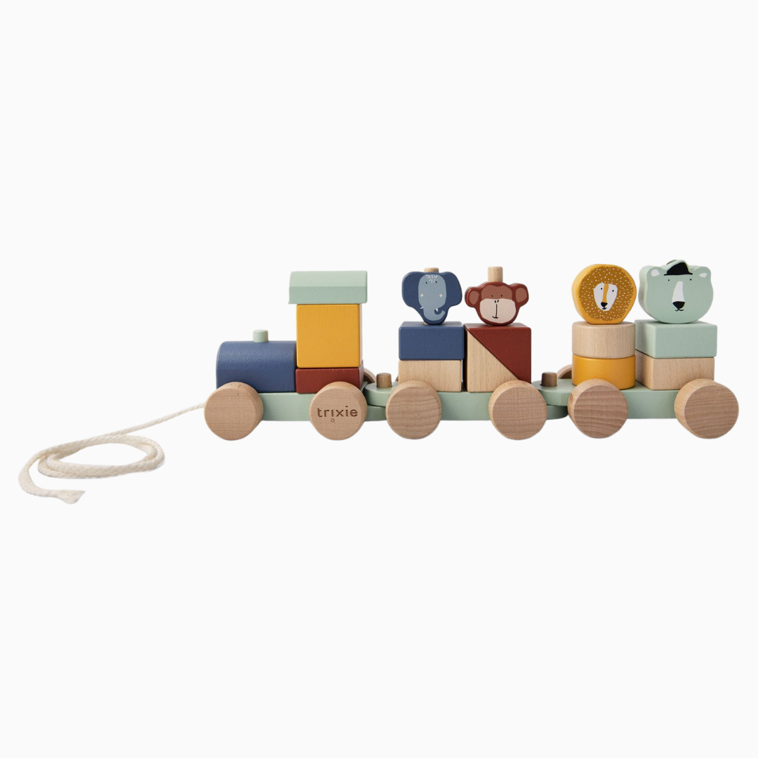 Trixie houten dierentrein