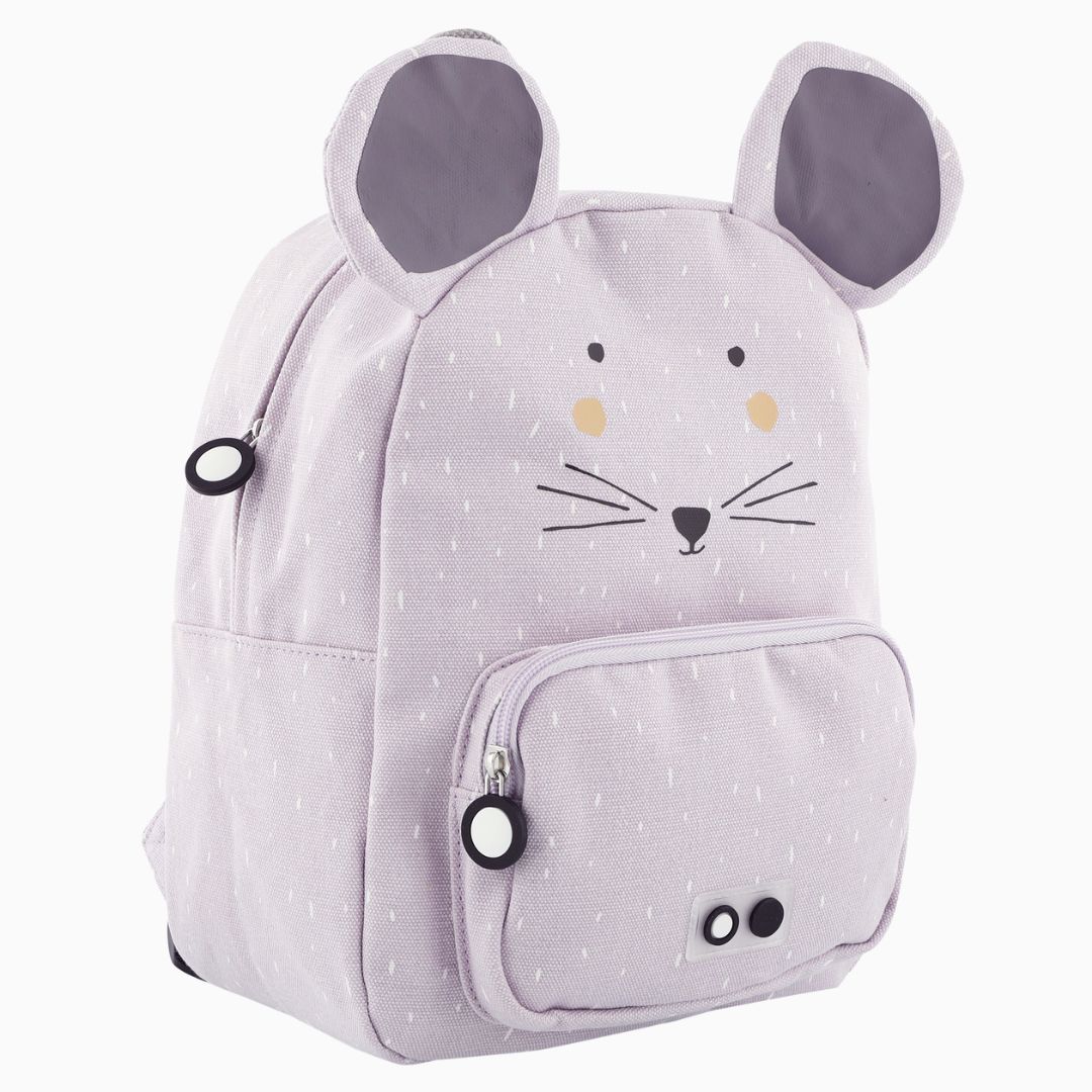 Trixie rugtas voor kinderen lila met muis Mr. Mouse