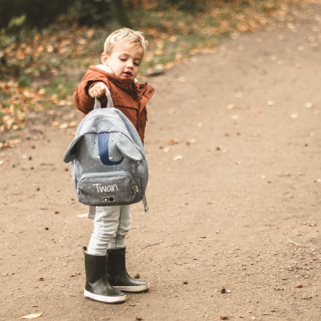 Trixie rugtas voor kinderen met olifant