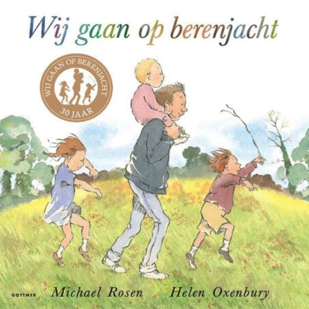 Wij gaan op berenjacht Michael Rosen kartonboek Gottmer