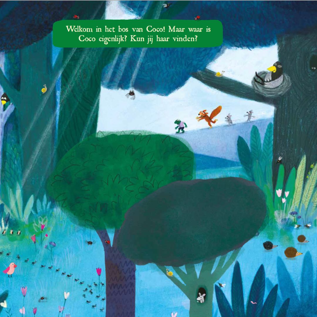 Zoekboek het bos van coco van Loes Riphagen door uitgeverij Gottmer