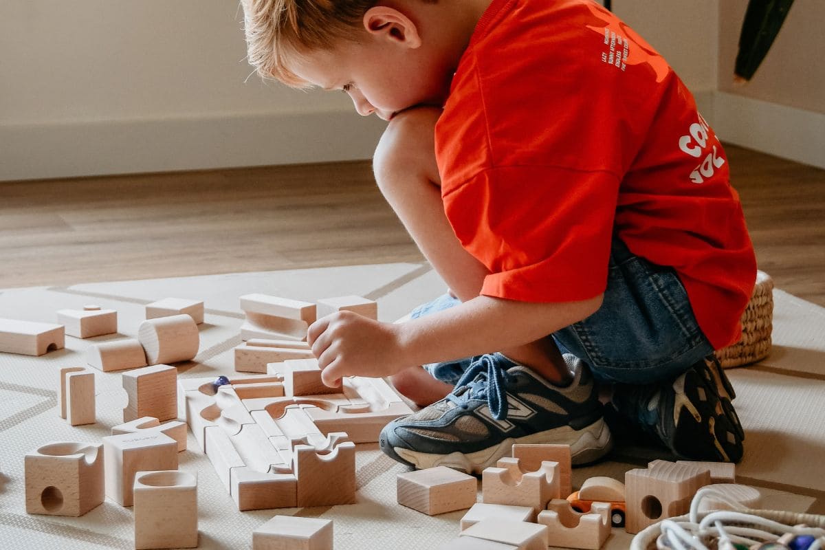 houten speelgoed cuboro knikkerbaan