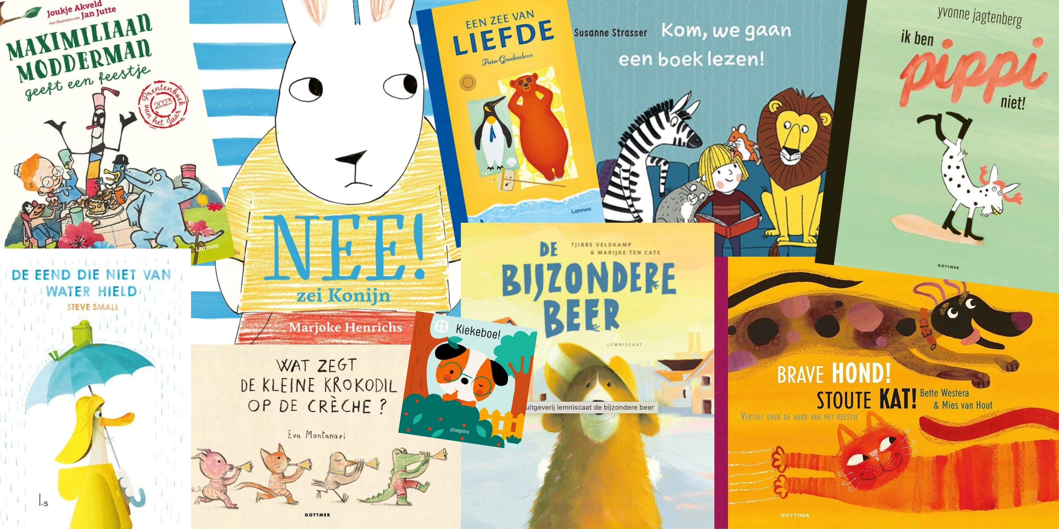 Kinderboeken top 10 nationale voorleesdagen 2023