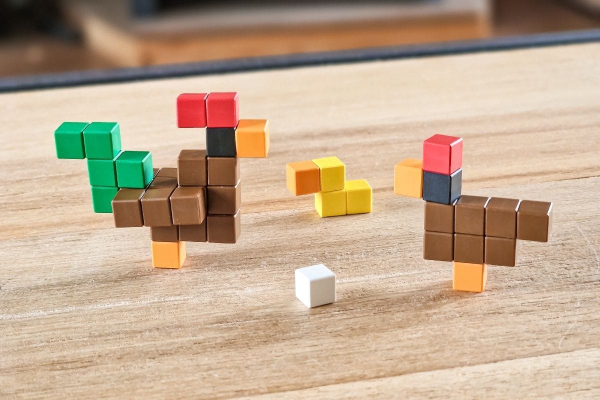 Pixio magneetblokjes voorbeelden