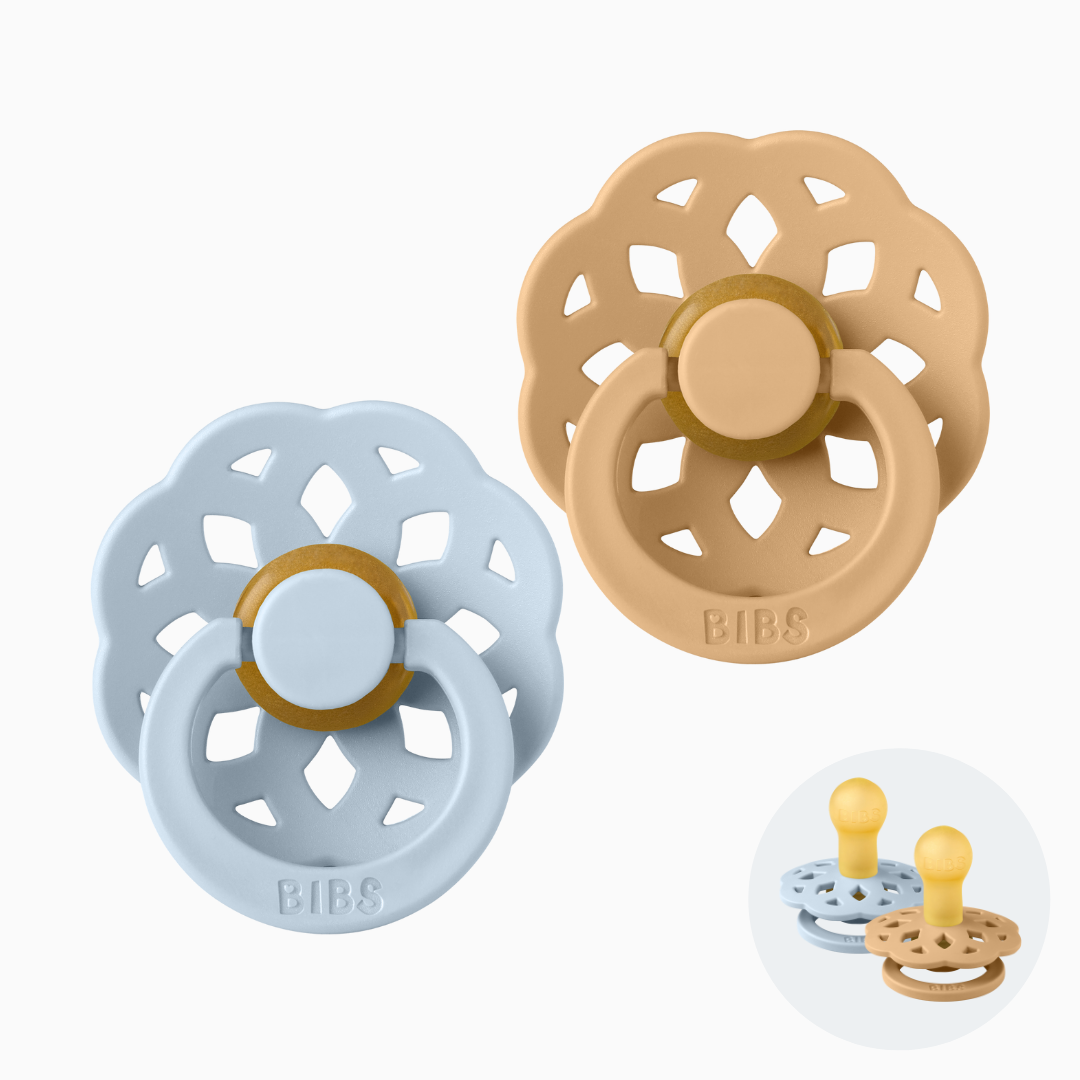 BIBS Boheme spenen van latex in maat 1 en 2 bij Studio Bambacht