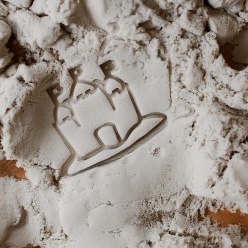 Grennn kinetisch zand vormpjes collectie bij Studio Bambacht