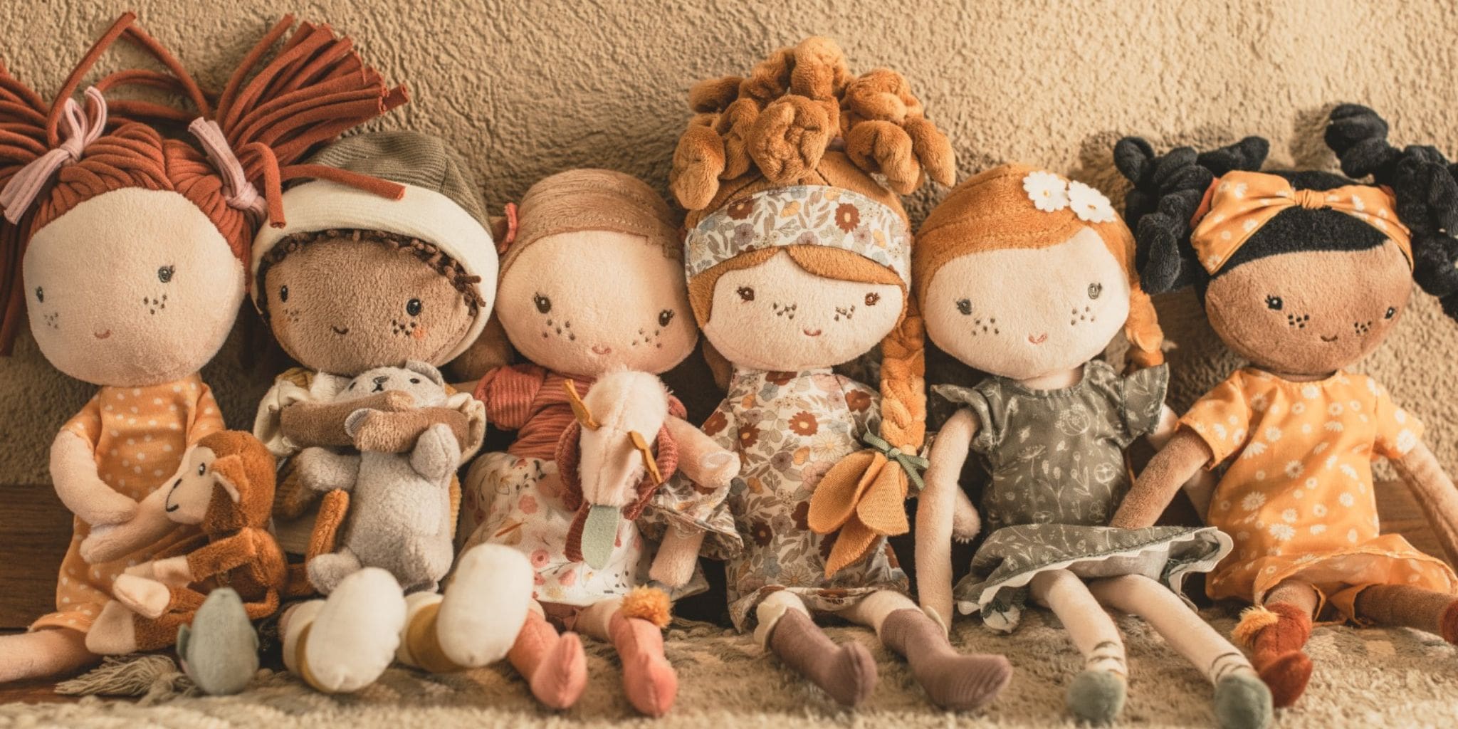 Knuffel popjes bij Studio Bambacht