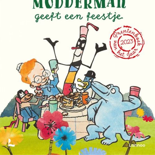 Prentenboek top 10 van 2023 met prentenboek van het jaar Maximiliaan Modderman geeft een feestje