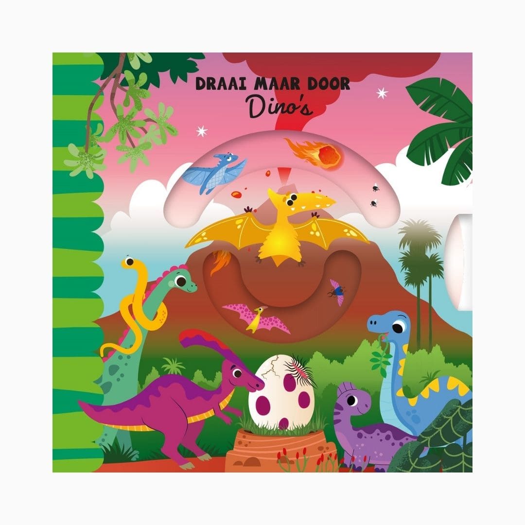Boek Draai maar door - dino's | Lantaarn Publishers