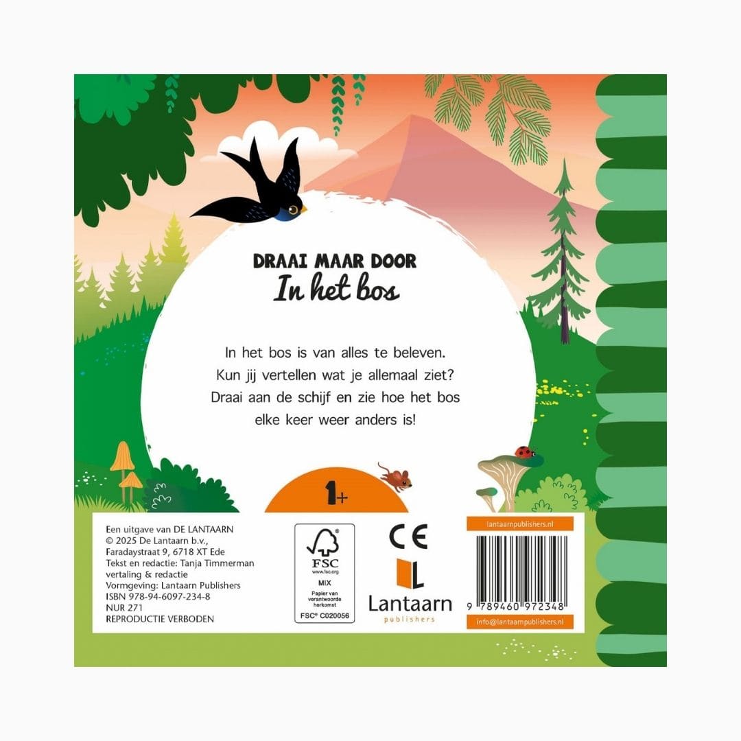 Draai maar door - in het bos | Lantaarn Publishers