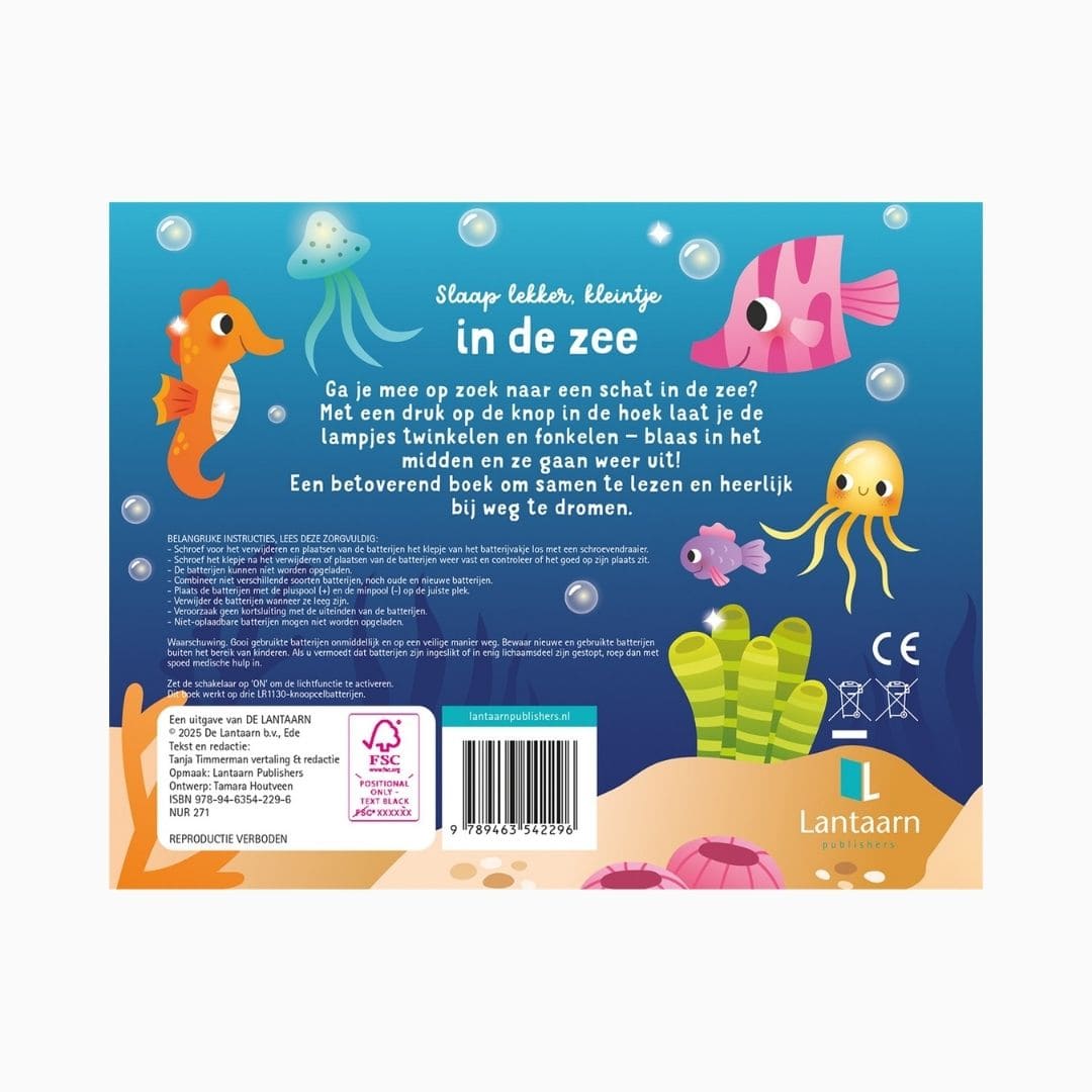 Slaap lekker, kleintje - in de zee | Lantaarn Publishers