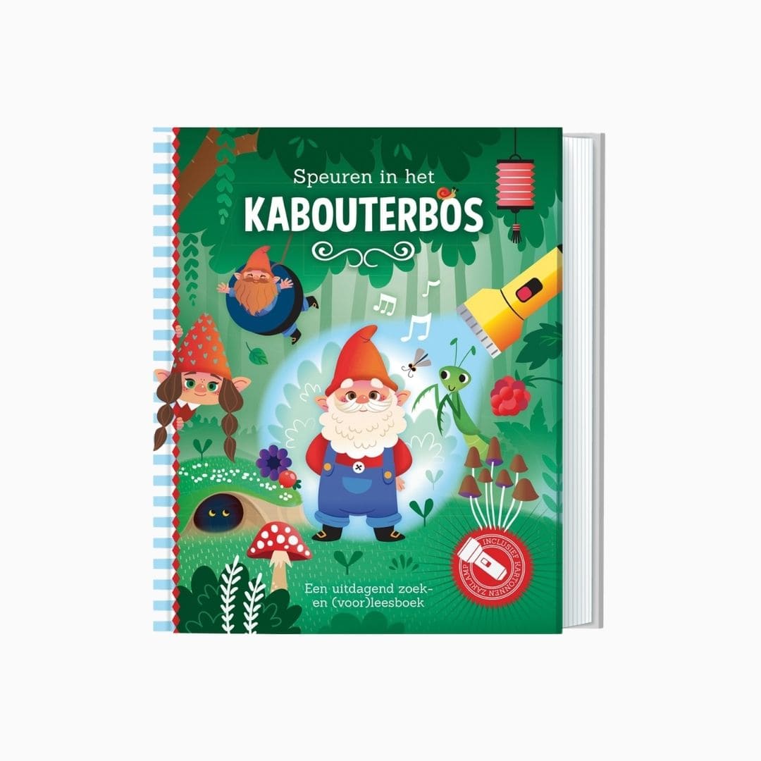 Zaklampboek Speuren in het kabouterbos - Lantaarn Publishers