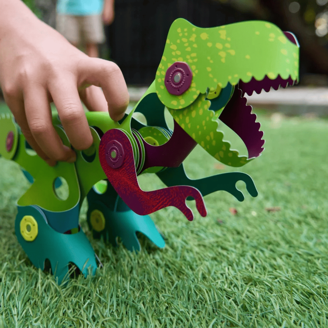 Clixo magnetische speelgoed dino adventure pack