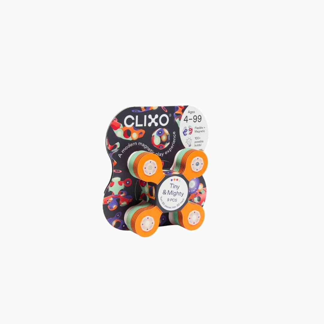 Clixo magnetisch speelgoed kleine bouwset tiny and mighty space