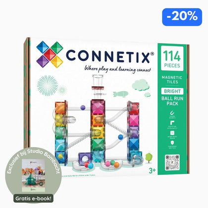CONNETIX Bright ball run pack - 114-delig