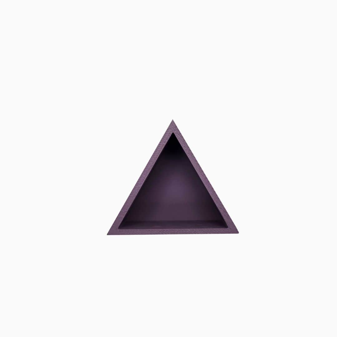 Grennn speelbakje 'mandigo' driehoek in de kleur paars