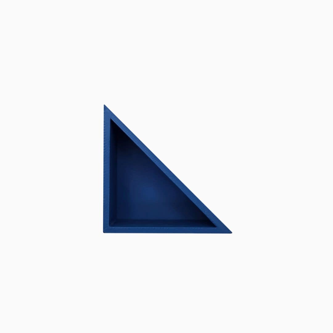 Grennn speelbakje 'mandigo' gelijkbenige driehoek in de kleur blauw