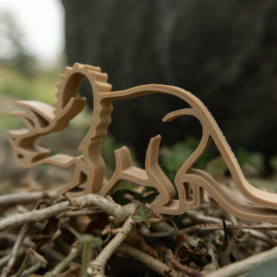 Grennn kinetisch zand vormpjes dino's