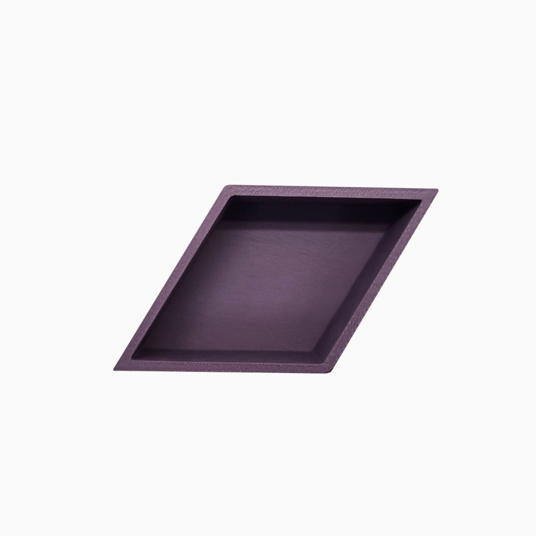 Grennn speelbakje 'mandigo' ruit in de kleur paars