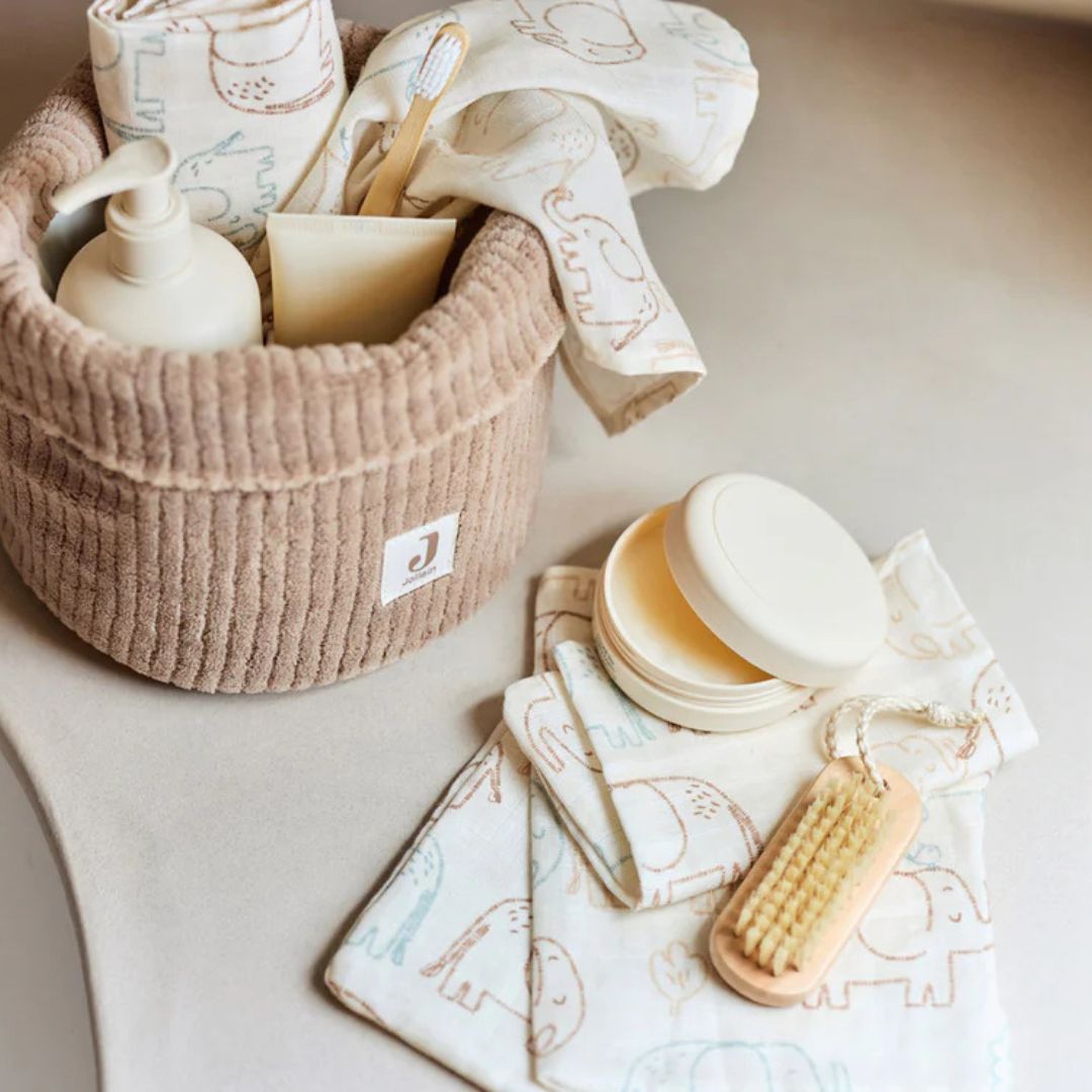 Jollein hydrofiele monddoekjes Elephant Tales - 3 stuks