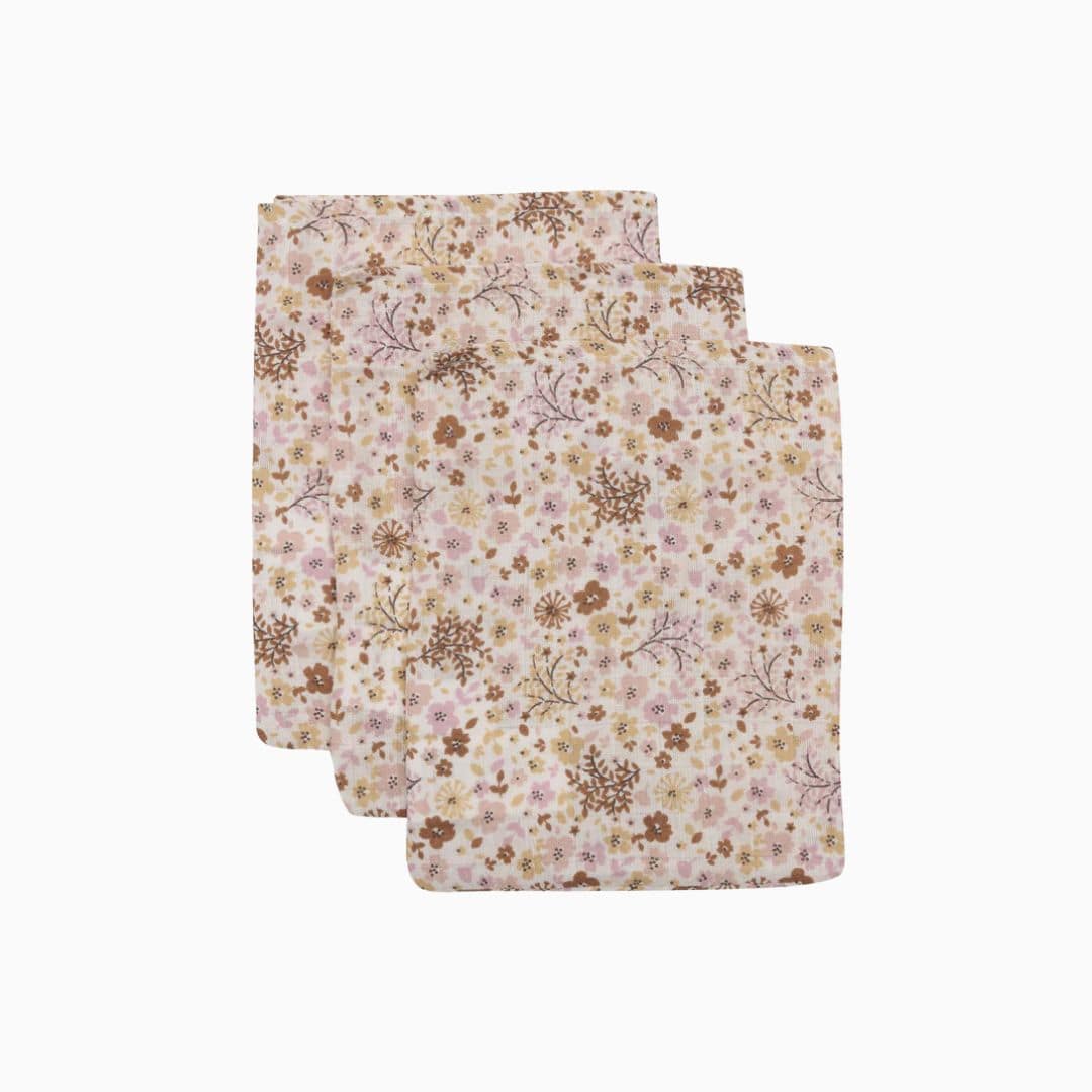 Jollein hydrofiele washandjes set Flower Fairies