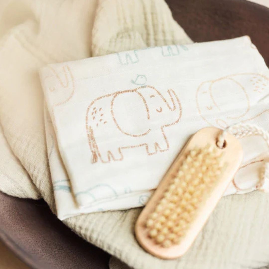 Jollein hydrofiele doeken set Elephant Tales - 3st