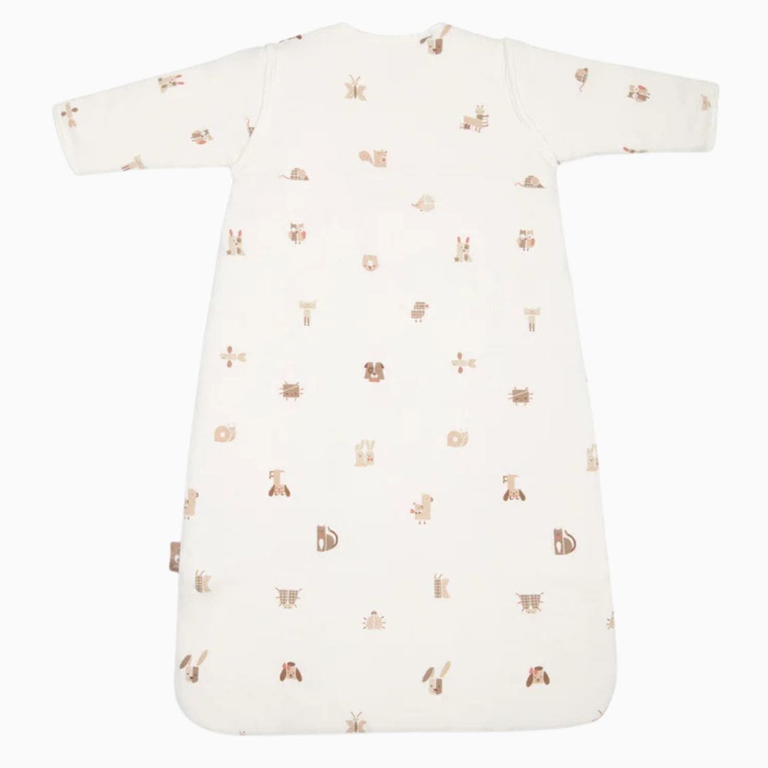 Jollein slaapzak met afritsbare mouwen - animal friends