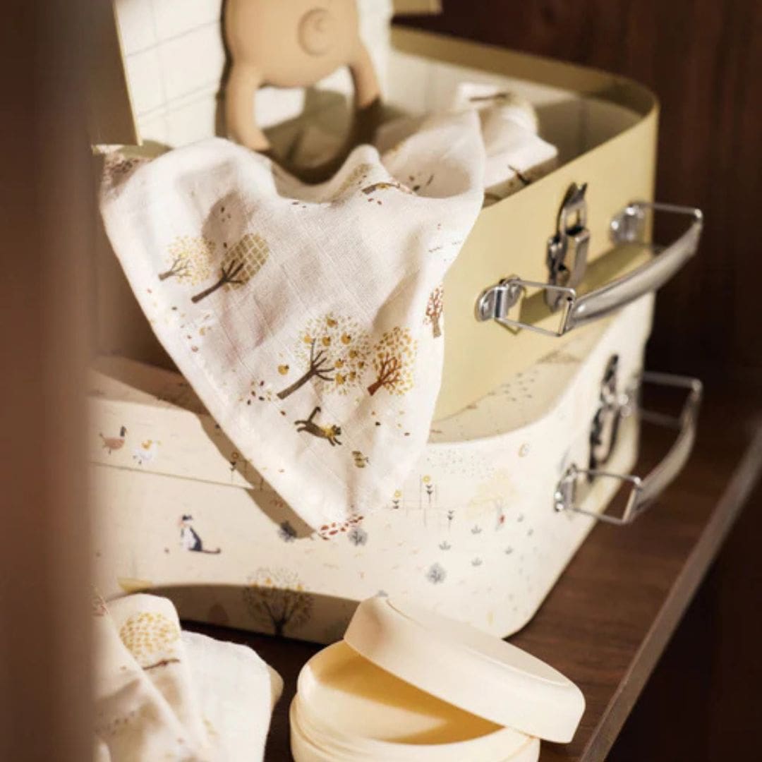 Jollein hydrofiele washandjes set Tiny Park